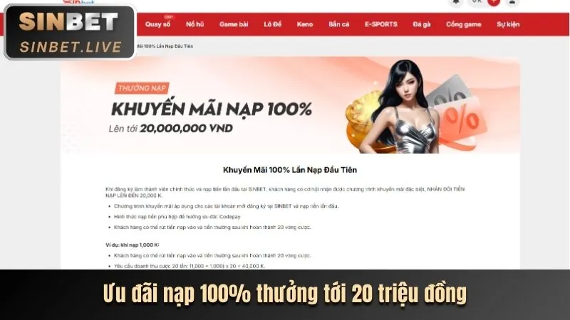 Các phương thức nạp tiền zabet code